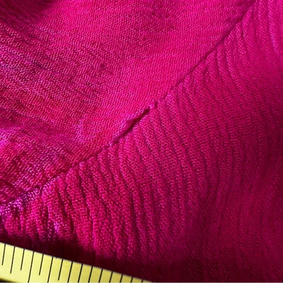 Tropical Batik Pink Rayon Tunic Dress Bamboo Print One Size - Picture 11 of 15